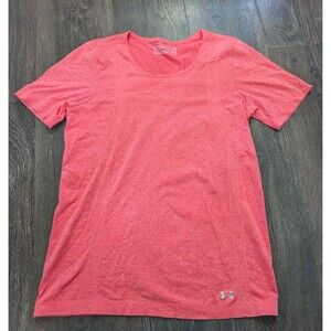 UNDER ARMOUR THREADBORNE Pink Women's Shirt Size Large